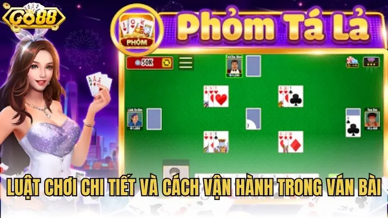 Luật chơi chi tiết và cách vận hành trong ván bài